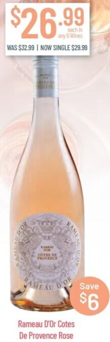 Rameau D'Or Cotes De Provence Rose