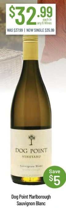 Dog Point Marlborough Sauvignon Blanc