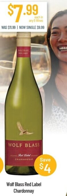 Wolf Blass Red Label Chardonnay