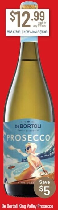 Chambers Cellars De Bortoli King Valley Prosecco offer