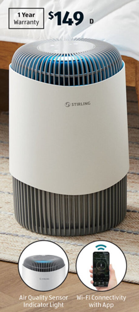 Stirling deals air purifier