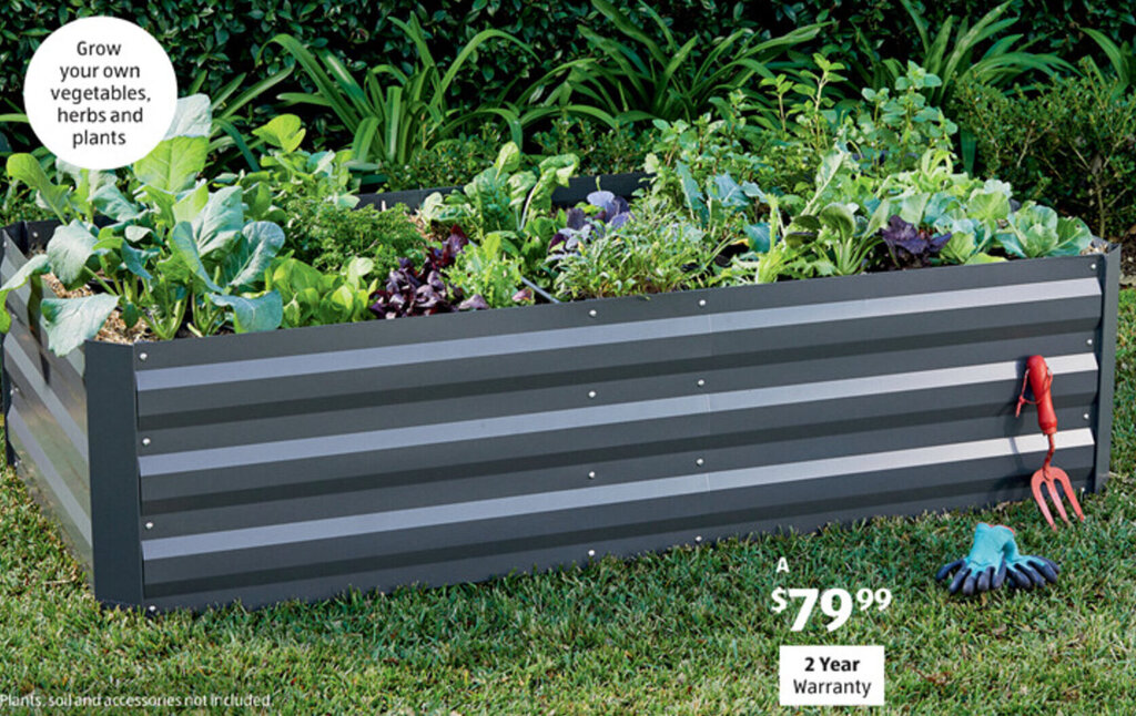 A Large Metal Garden Bed offer at ALDI