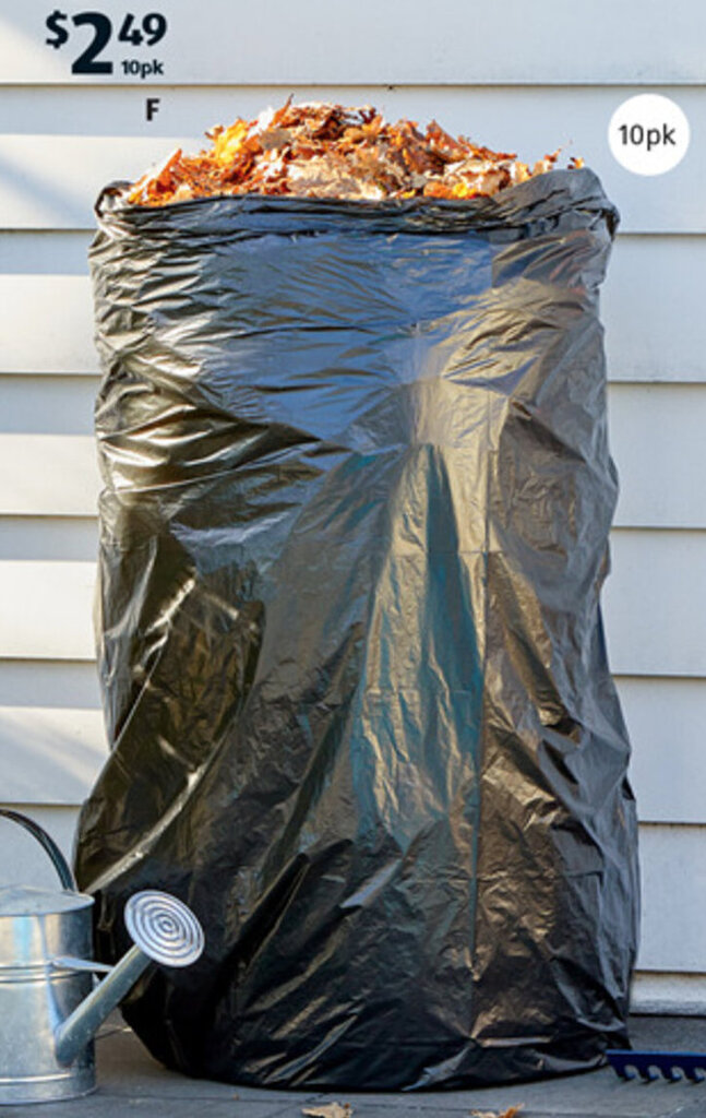 F Council Bin Liners 10pk offer at ALDI
