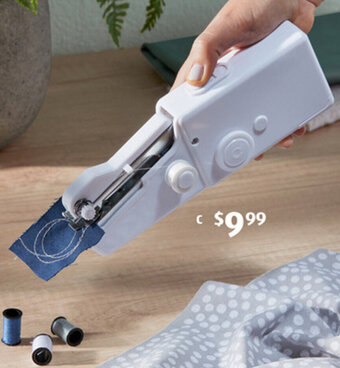 ALDI C Handheld Sewing Machine offer