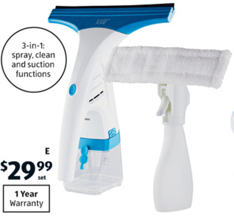 E Electric Window Cleaner offer at ALDI