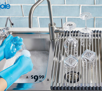 ALDI A Joie Kitchen Drying and Scrubbing Assortment offer
