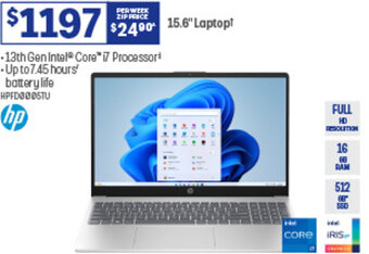 Officeworks 15.6" Laptop offer