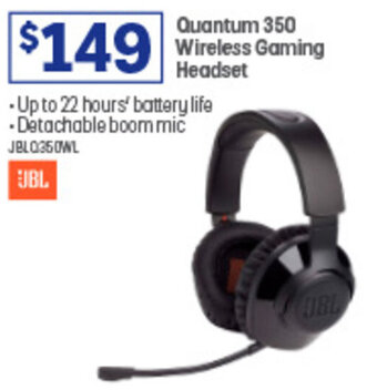 Officeworks Quantum 350 Wireless Gaming Headset offer