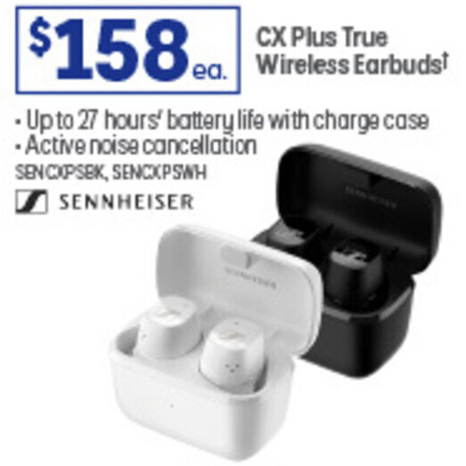 CX Plus True Wireless Earbuds offer at Officeworks