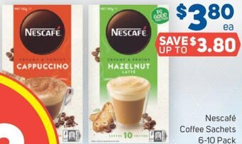 Foodland Nescafé Coffee Sachets 6-10 Pack offer