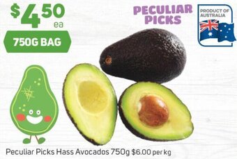 Foodland Peculiar Picks Hass Avocados 750g offer