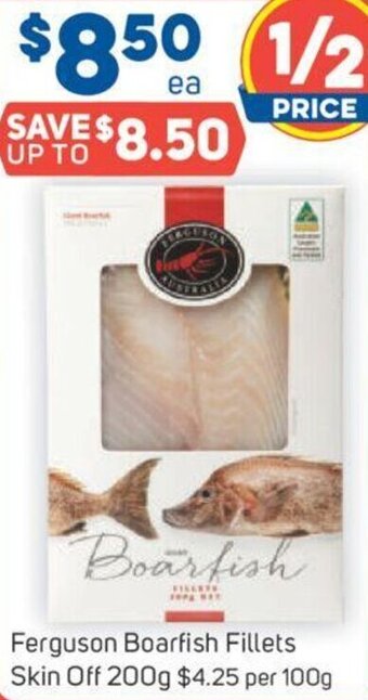 Foodland Ferguson Boarfish Fillets Skin Off 200g offer