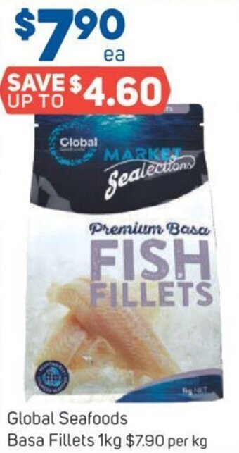 Foodland Global Seafoods Basa Fillets 1kg offer
