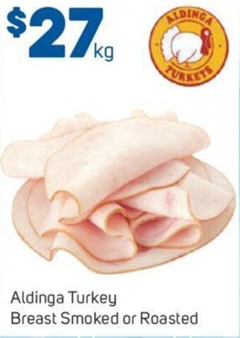 Foodland Aldinga Turkey Breast Smoked or Roasted offer