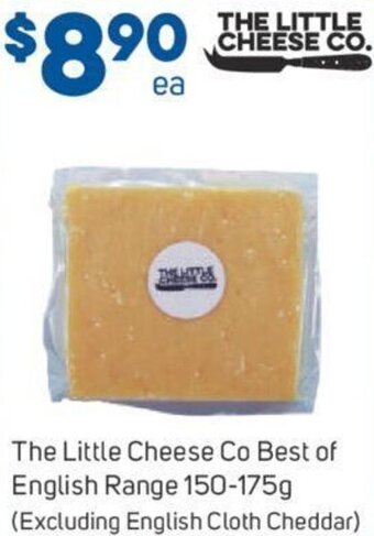 Foodland The Little Cheese Co Best of English Range 150-175g offer