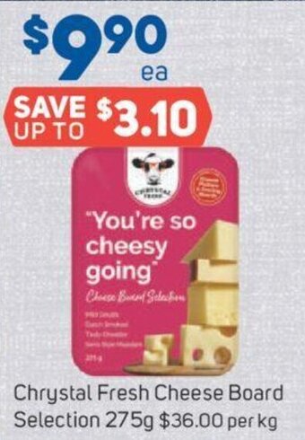 Foodland Chrystal Fresh Cheese Board Selection 275g offer