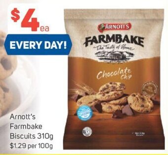 Foodland Arnott's Farmbake Biscuits 310g offer