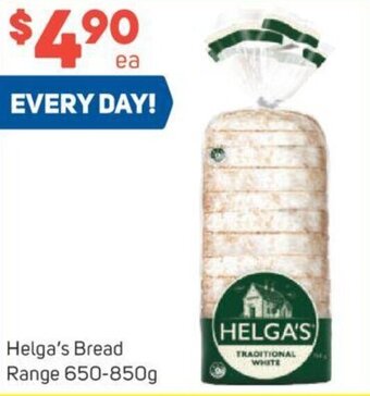 Foodland Helga's Bread Range 650-850g offer