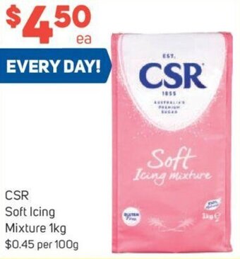 Foodland CSR Soft Icing Mixture 1kg offer