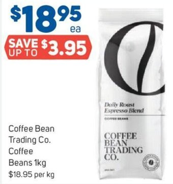 Foodland Coffee Bean Trading Co. Coffee Beans 1kg offer