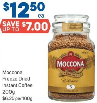 Foodland Moccona Freeze Dried Instant Coffee 200g offer