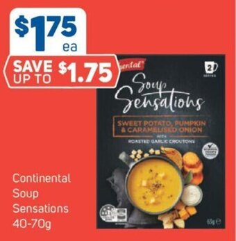 Foodland Continental Soup Sensations 40-70g offer