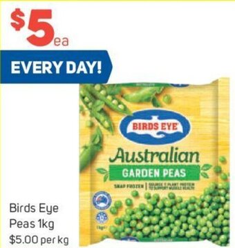 Foodland Birds Eye Peas 1kg offer