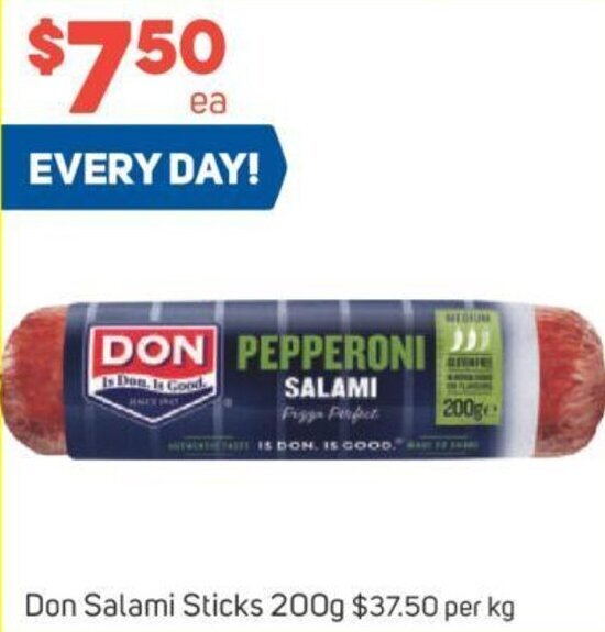 Don Salami Sticks 200g offer at Foodland