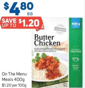 Foodland On The Menu Meals 400g offer