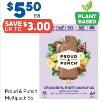 Foodland Proud & Punch Multipack 6s offer