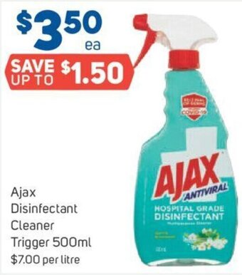 Ajax Disinfectant Cleaner Trigger 500ml