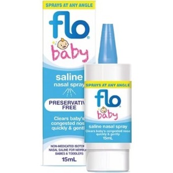 healthylife Flo baby saline nasal spray 15ml offer
