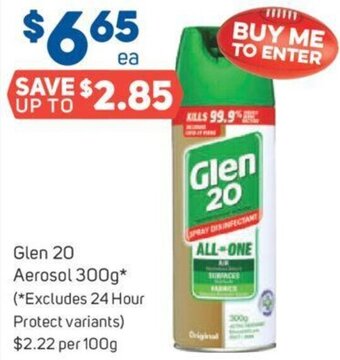 Foodland Glen 20 Aerosol 300g offer