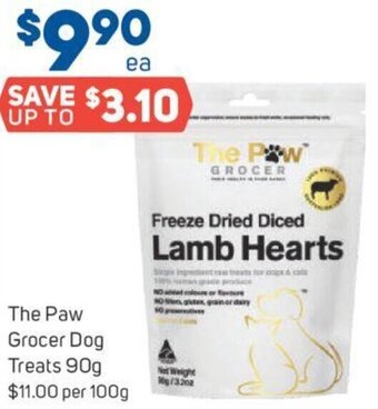 Foodland The Paw Grocer Dog Treats 90g offer