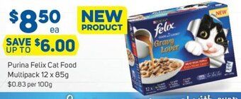 Purina Felix Cat Food Multipack 12 x 85g