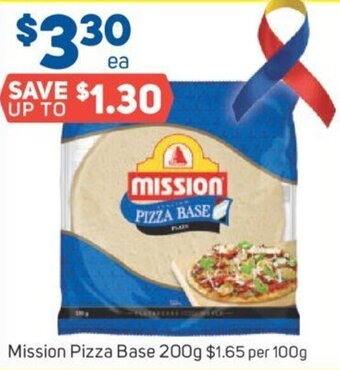 Foodland Mission Pizza Base 200g offer