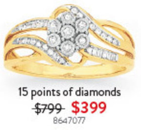 Goldmark 15 points of diamonds offer
