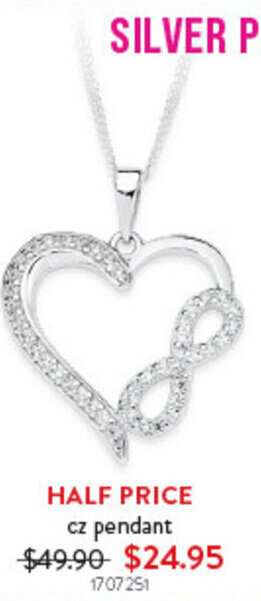 Goldmark cz pendant offer