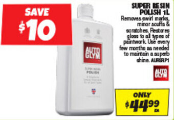 Autobarn SUPER RESIN POLISH 1L offer