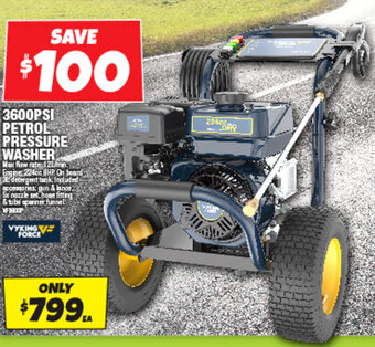 Autobarn 3600PSI PETROL PRESSURE WASHER offer