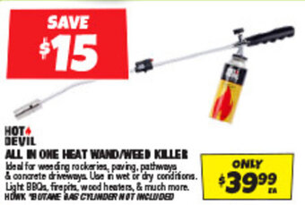 Autobarn ALL IN ONE HEAT WAND/WEED KILLER offer