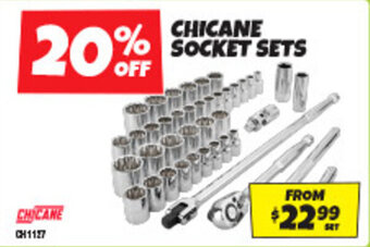 Autobarn CHICANE SOCKET SETS offer