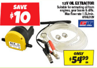 Autobarn 12V OIL EXTRACTOR offer