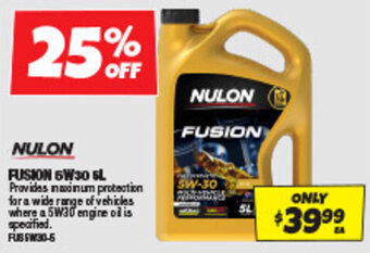 Autobarn FUSION 5W30 5L offer