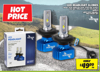 Autobarn LED HEADLIGHT GLOBES offer