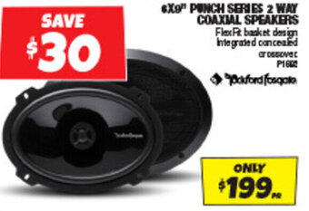 Autobarn 6x9 " PUNCH SERIES 2 WAY COAXIAL SPEAKERS offer