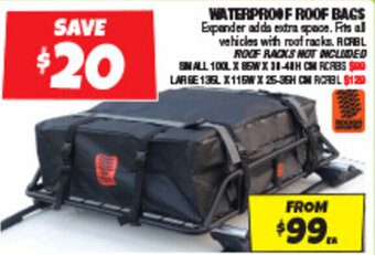 WATERPROOF ROOF BAGS