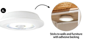Coles A. Verve Cabinet Sensor Puck Lights 5 Pack offer