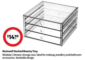Coles Nestwell Stacked Beauty Tray offer
