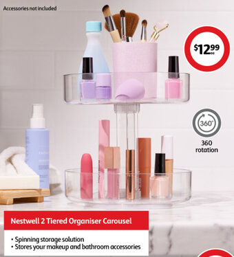 Coles Nestwell 2 Tiered Organiser Carousel offer